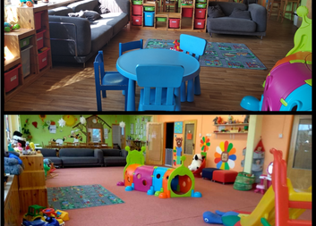 Nová podoba herny v Centru pro rodinu Ovečka