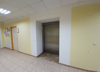 Výtah v Domě pokojného stáří svaté Ludmily