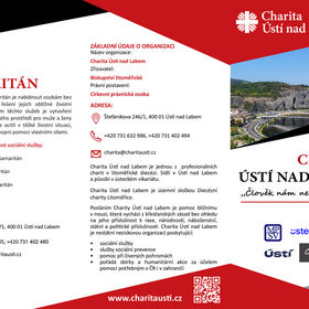 Leták Charity Ústí nad Labem