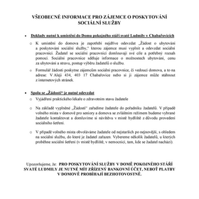 Všeobecné informace