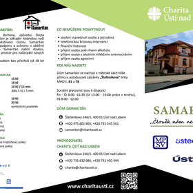 Leták Dům Samaritán