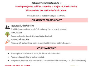 Staňte se dobrovolníkem